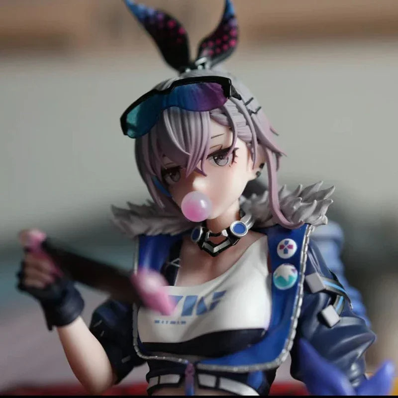 Silver Wolf Action Figurine