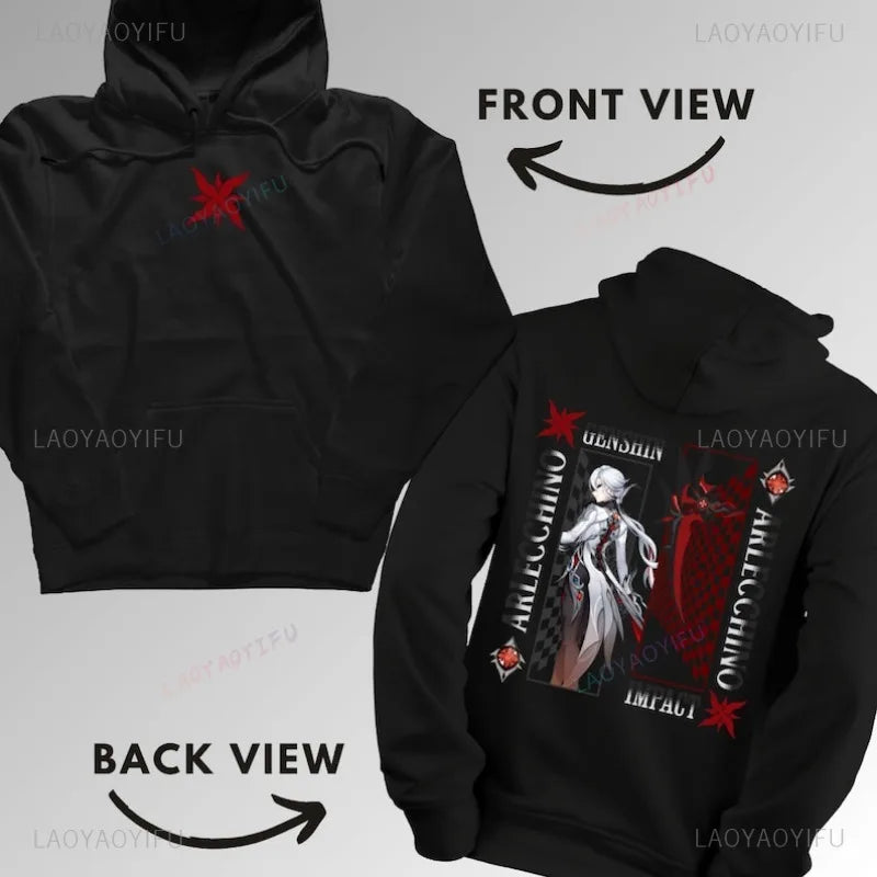 Genshin Impact Arlecchino Hoodie/Sweatshirt