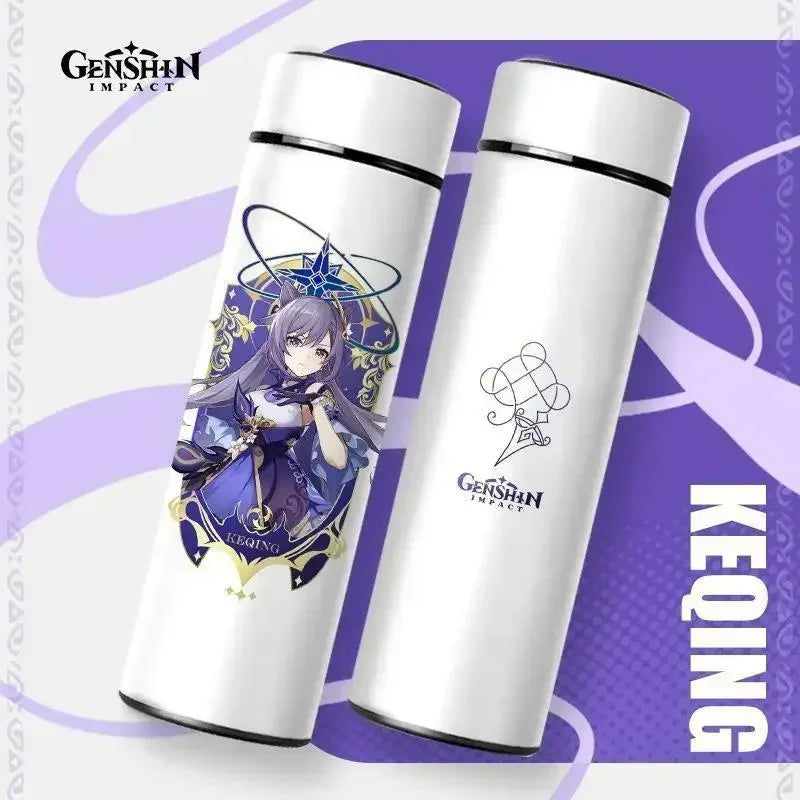 Genshin Impact Temperature Display Thermos