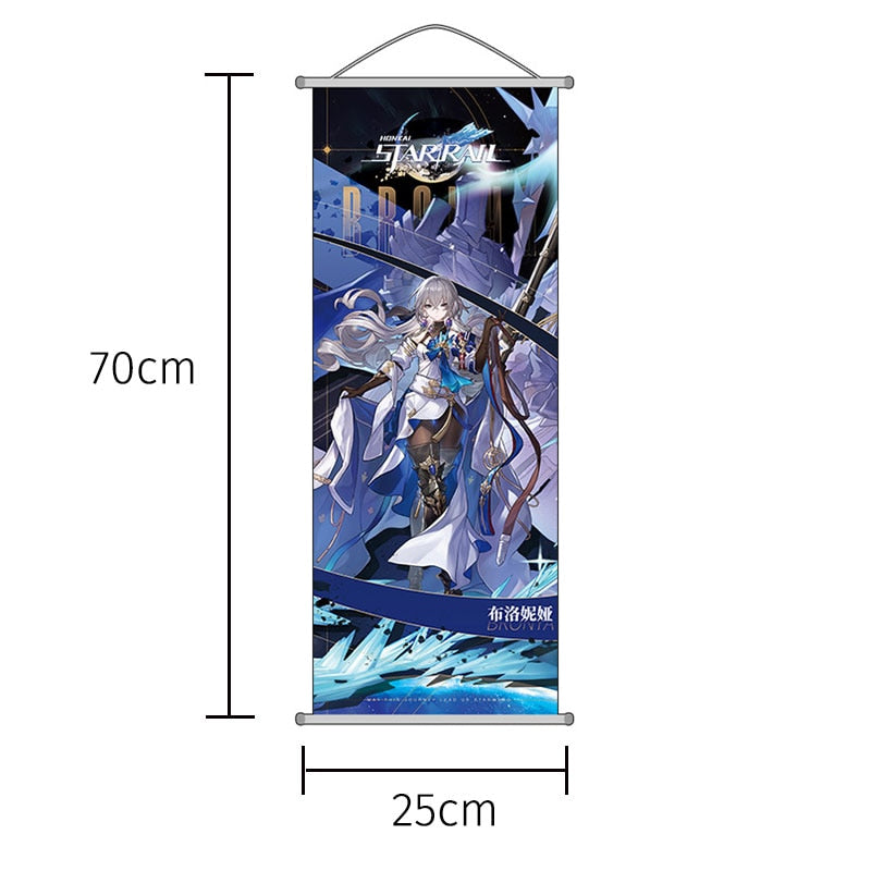 Honkai Star Rail Scroll Canvas (Premium)