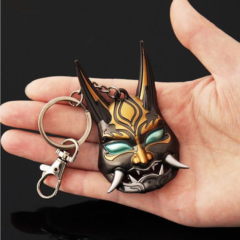 Genshin Mask Keychain