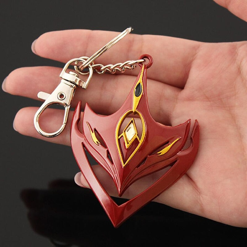 Genshin Mask Keychain