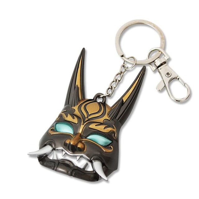 Genshin Mask Keychain