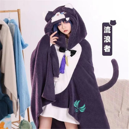 Genshin Impact Flannel Cloak (Free Size) – Scaramouche