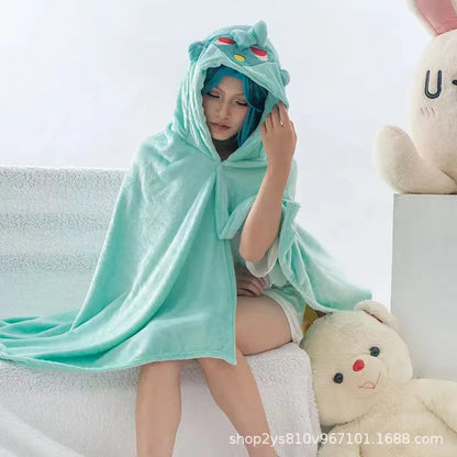 Genshin Impact Flannel Cloak (Free Size) – Xiao