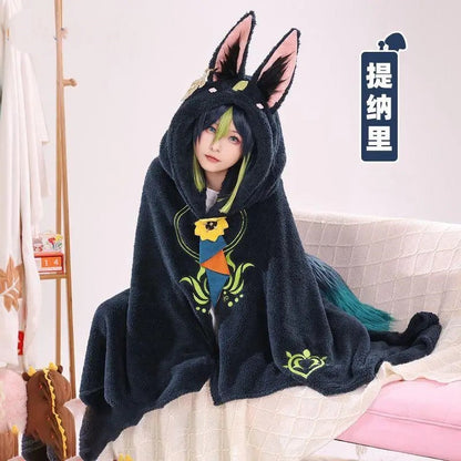 Genshin Impact Flannel Cloak (Free Size) – Tighnari