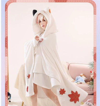 Genshin Impact Flannel Cloak (Free Size) – Kaedehara Kazuha