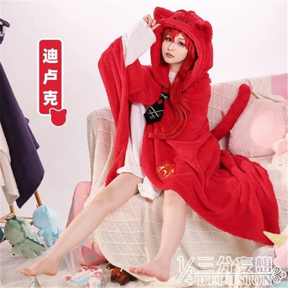 Genshin Impact Flannel Cloak (Free Size) – Diluc