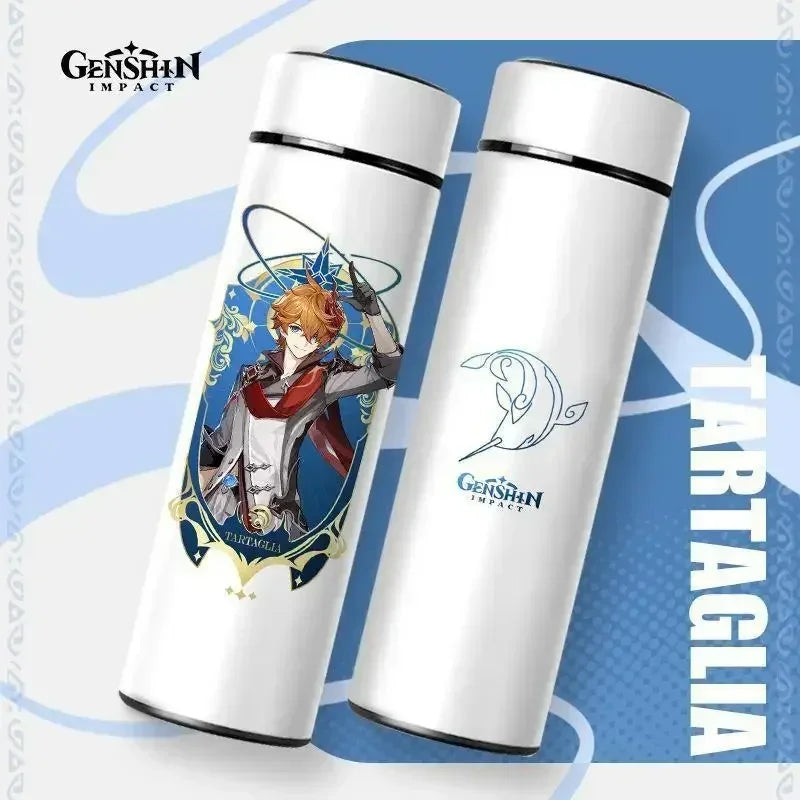 Genshin Impact Temperature Display Thermos