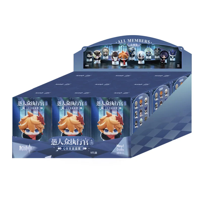 [Official Merch] Genshin Impact Fatui Harbingers Chibi Blind Box Figures