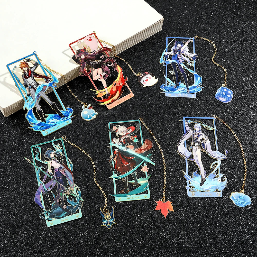 Genshin Impact Metal Bookmark