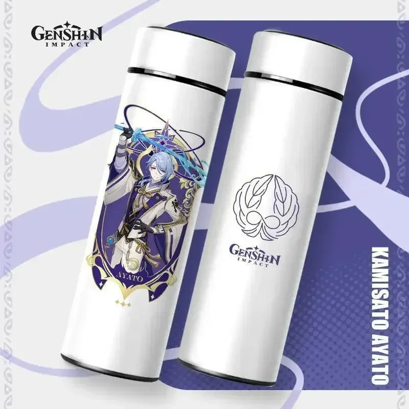 Genshin Impact Temperature Display Thermos