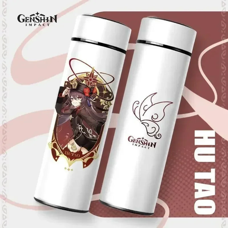 Genshin Impact Temperature Display Thermos