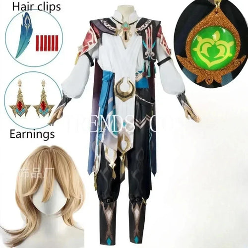 Genshin Impact Kaveh Unisex Cosplay Costume