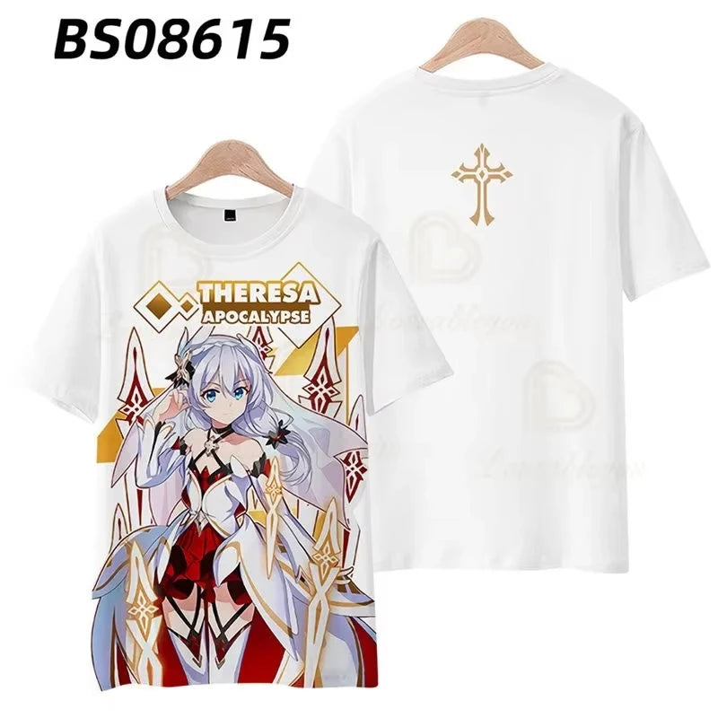 Genshin Impact 3D Printed T Shirts