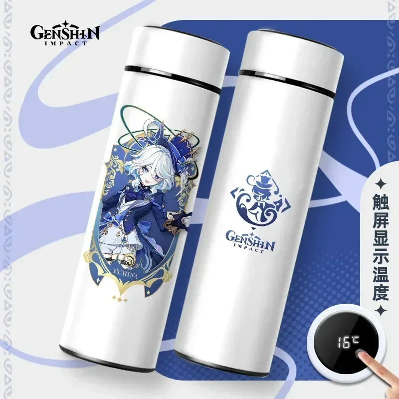 Genshin Impact Temperature Display Thermos