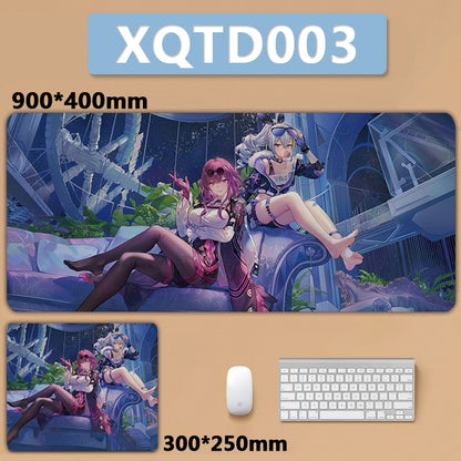 Honkai: Star Rail Mousepad – Kafka & SilverWolf / 300x250x2mm