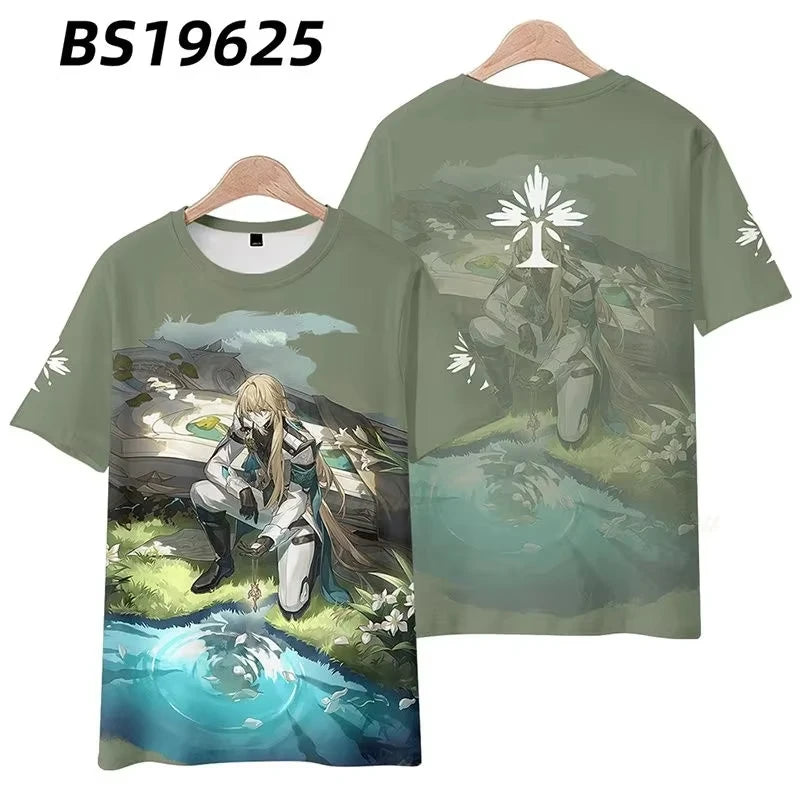 Genshin Impact 3D Printed T Shirts
