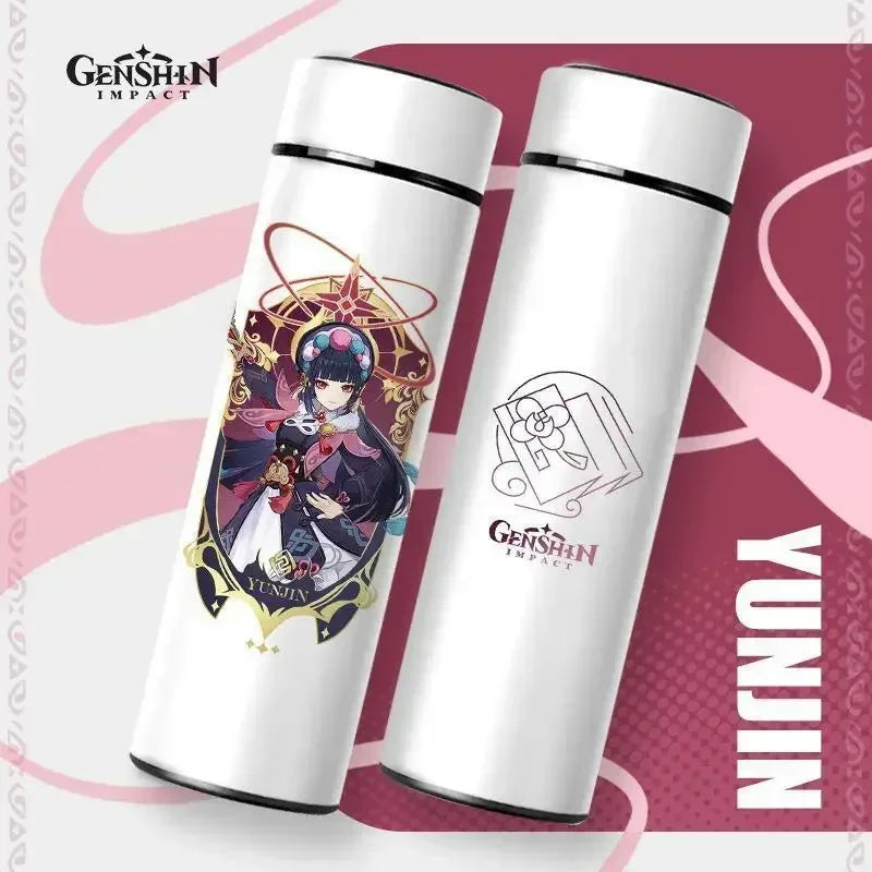 Genshin Impact Temperature Display Thermos