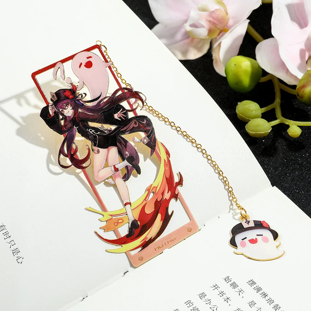 Genshin Impact Metal Bookmark