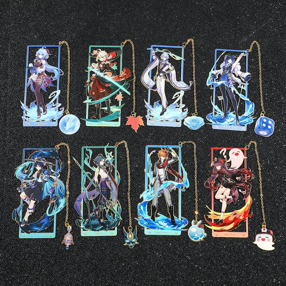 Genshin Impact Metal Bookmark