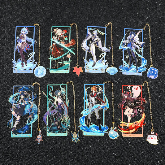 Genshin Impact Metal Bookmark