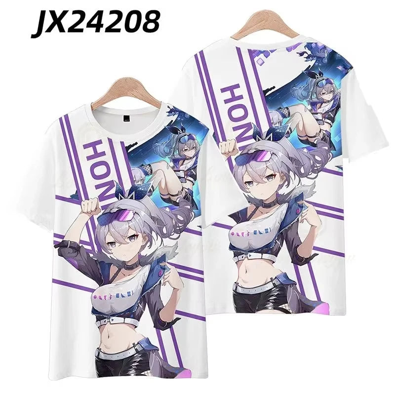 Genshin Impact 3D Printed T Shirts