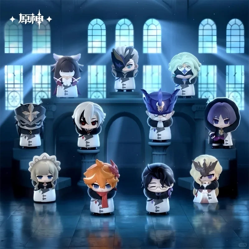 [Official Merch] Genshin Impact Fatui Harbingers Chibi Blind Box Figures