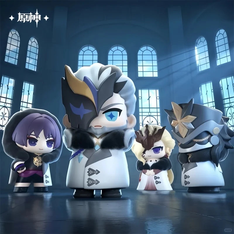 [Official Merch] Genshin Impact Fatui Harbingers Chibi Blind Box Figures