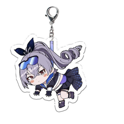 Honkai: Star Rail Keychain – Silver Wolf