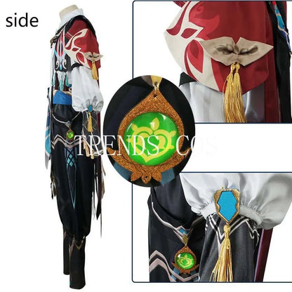 Genshin Impact Kaveh Unisex Cosplay Costume – photo 3