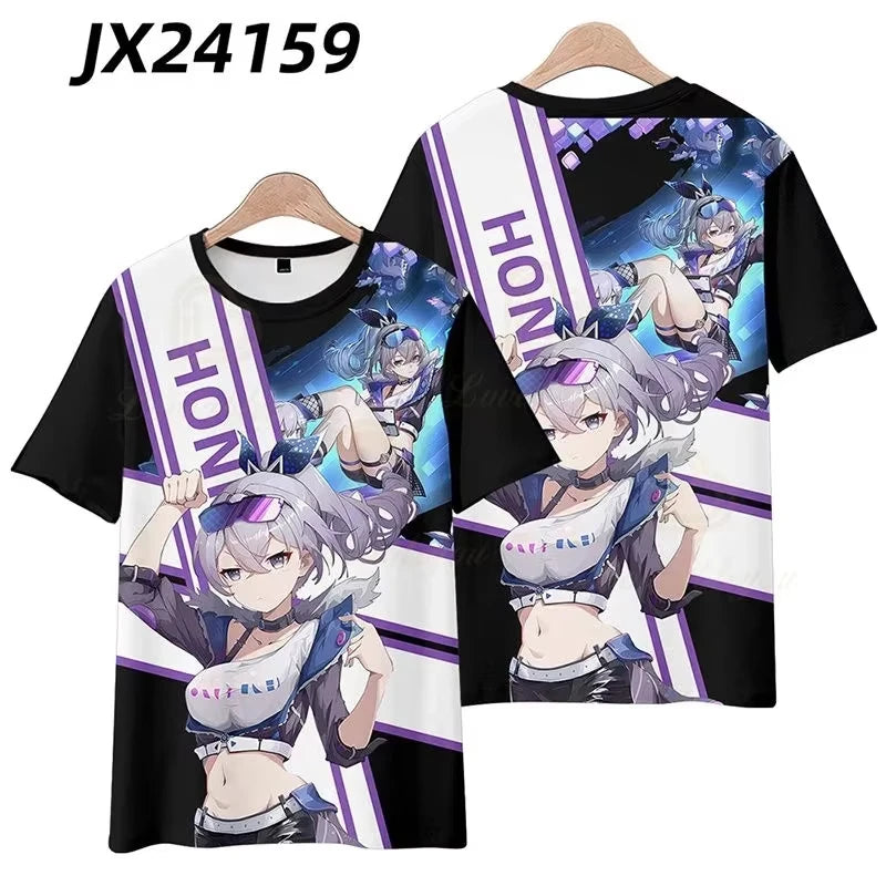 Genshin Impact 3D Printed T Shirts