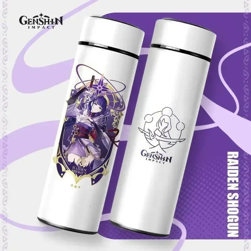 Genshin Impact Temperature Display Thermos