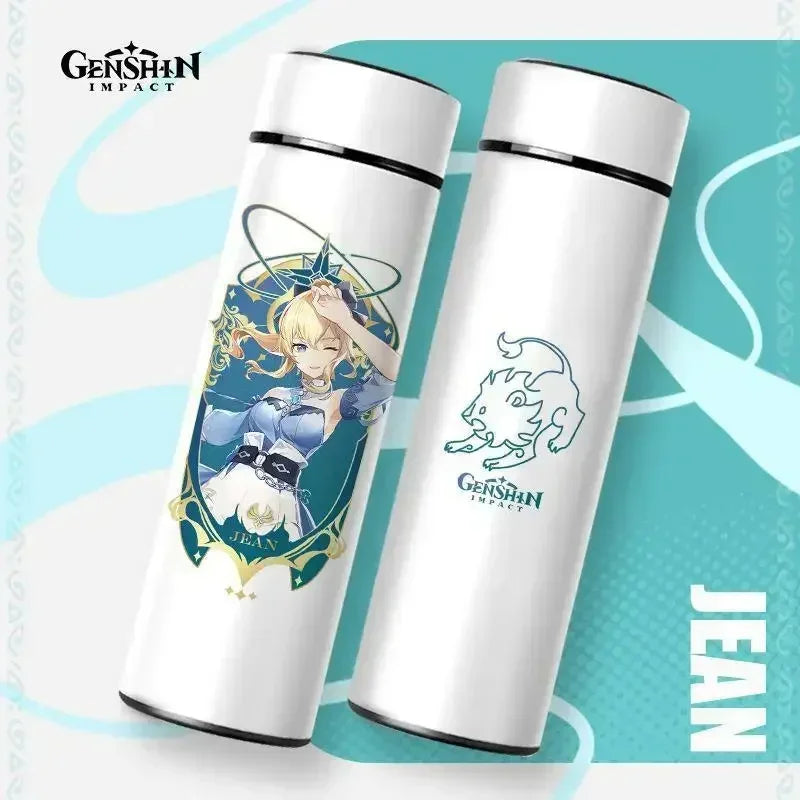 Genshin Impact Temperature Display Thermos