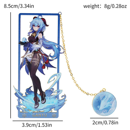 Genshin Impact Metal Bookmark – Ganyu