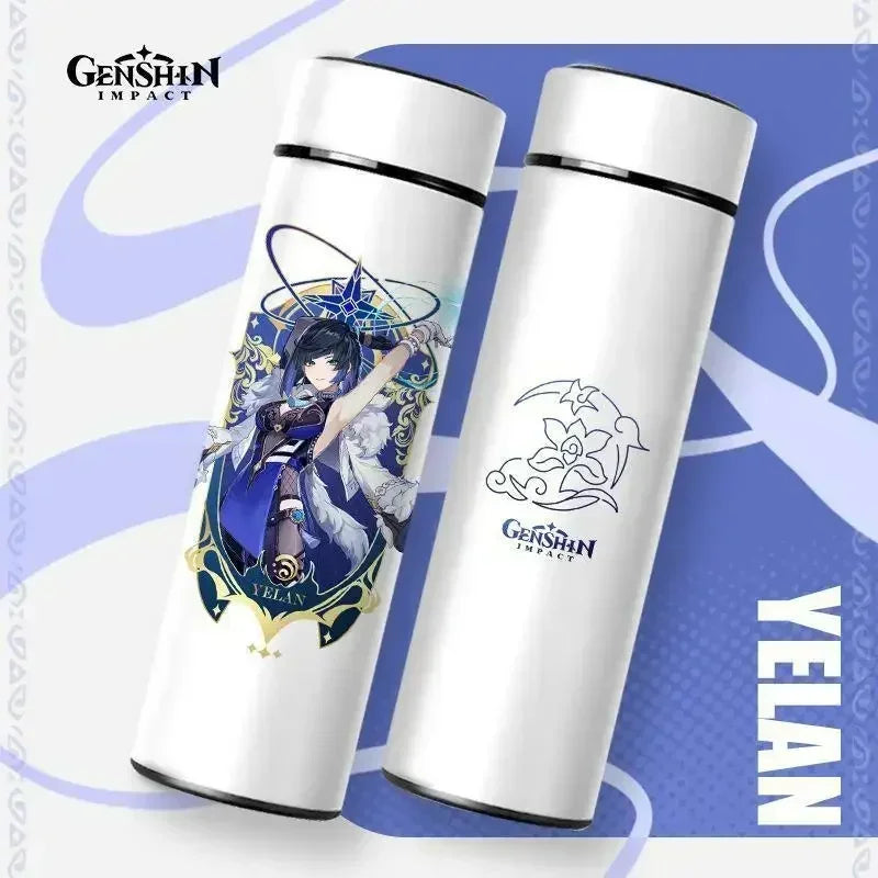 Genshin Impact Temperature Display Thermos
