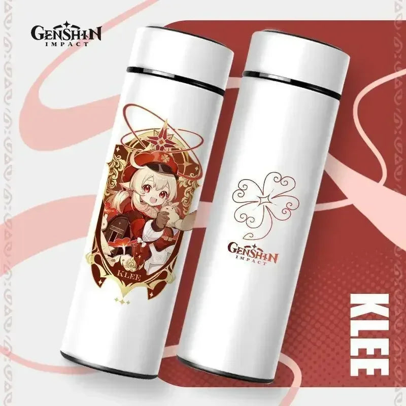 Genshin Impact Temperature Display Thermos