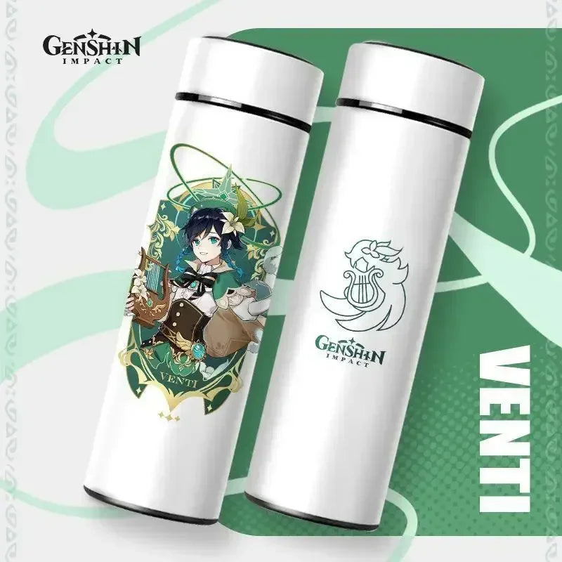 Genshin Impact Temperature Display Thermos