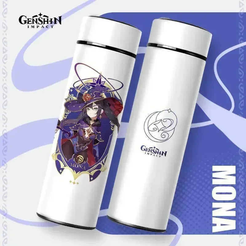 Genshin Impact Temperature Display Thermos