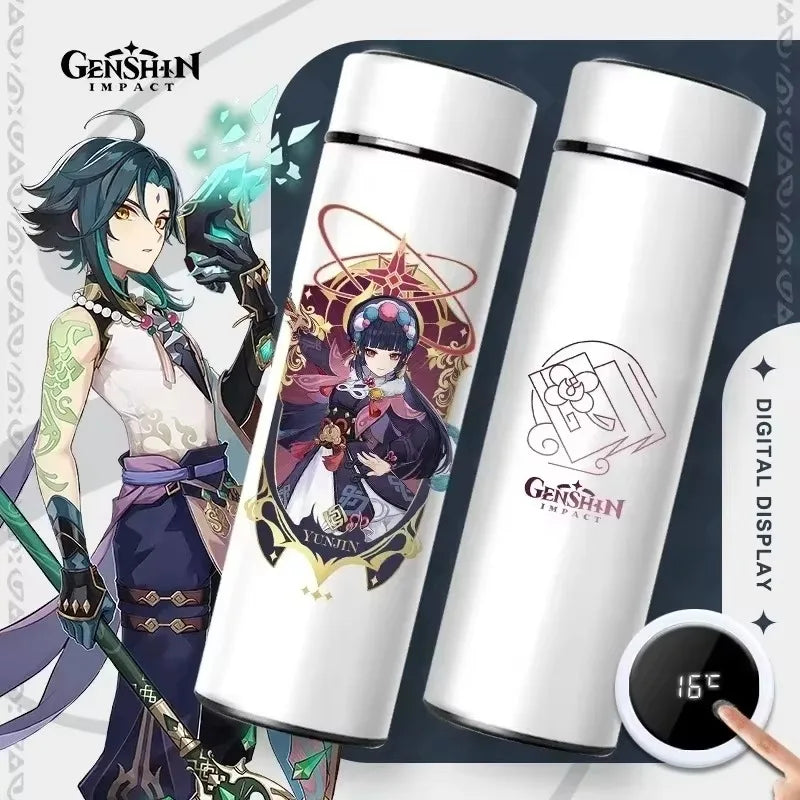 Genshin Impact Temperature Display Thermos