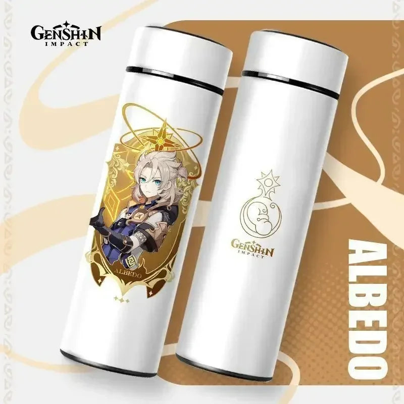 Genshin Impact Temperature Display Thermos