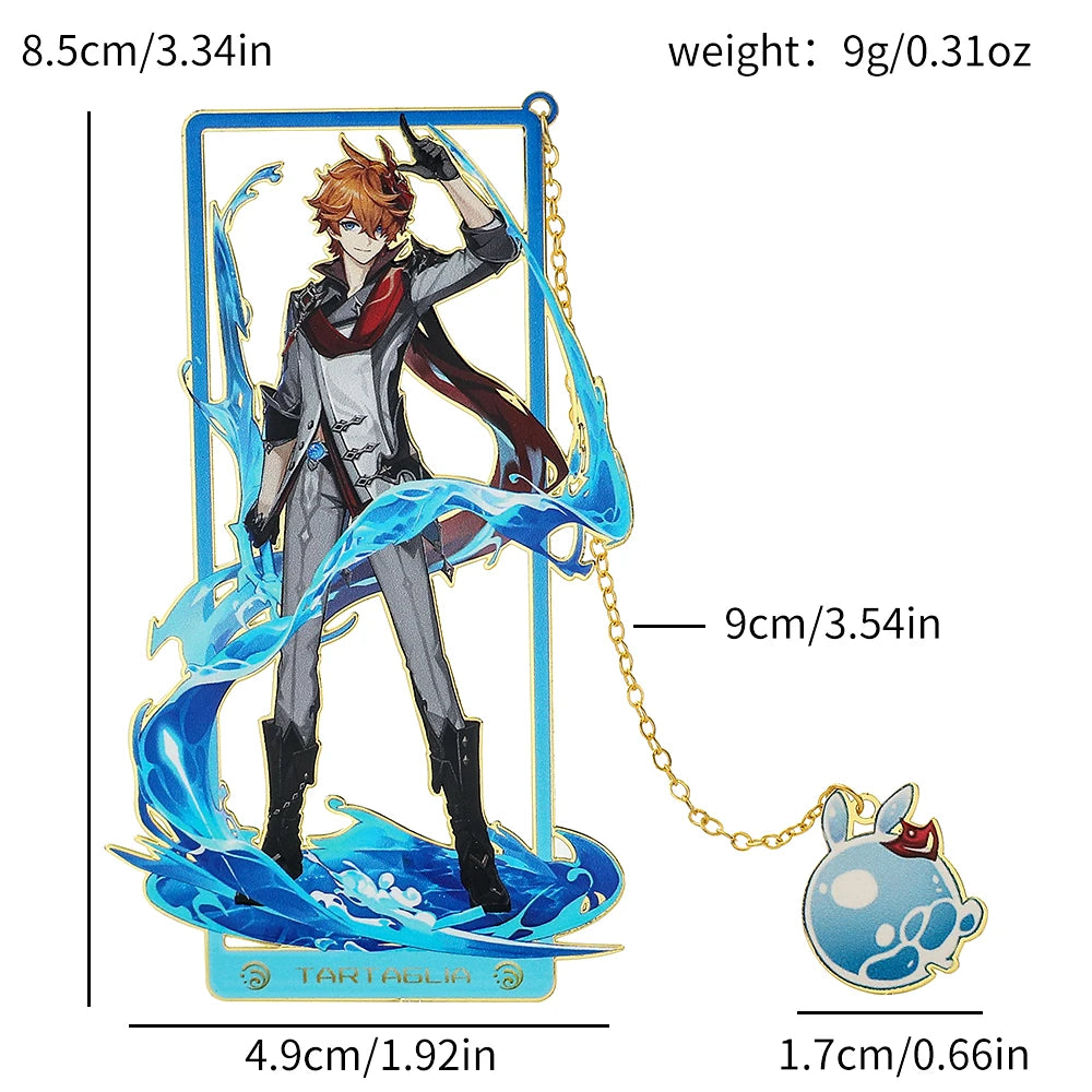 Genshin Impact Metal Bookmark