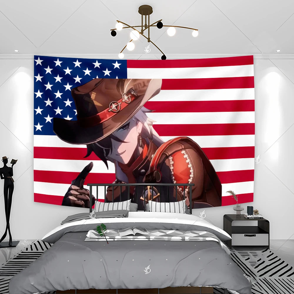 Boothill Tapestry | Cloth Banner