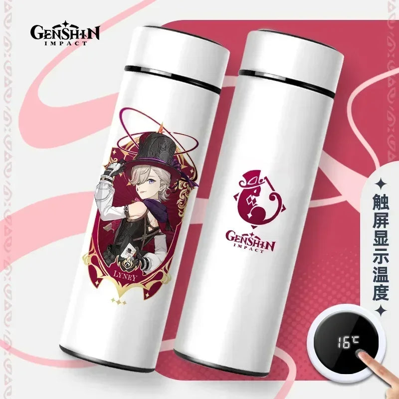 Genshin Impact Temperature Display Thermos