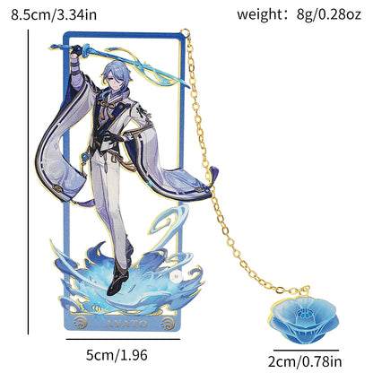 Genshin Impact Metal Bookmark – Ayato