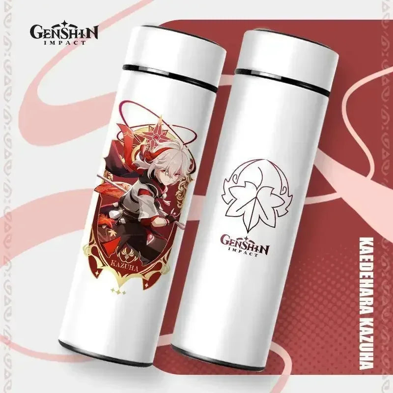 Genshin Impact Temperature Display Thermos