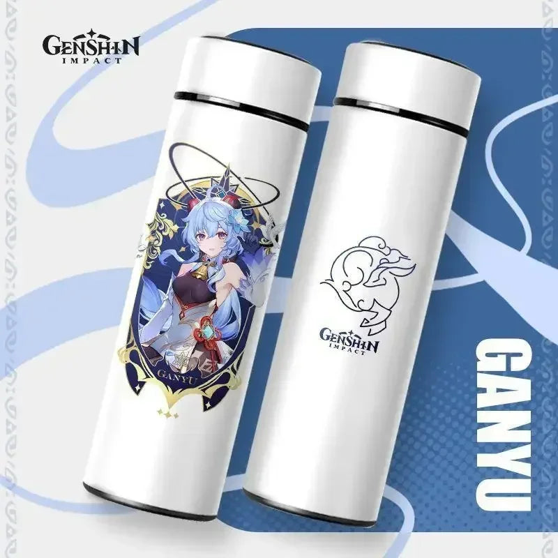 Genshin Impact Temperature Display Thermos