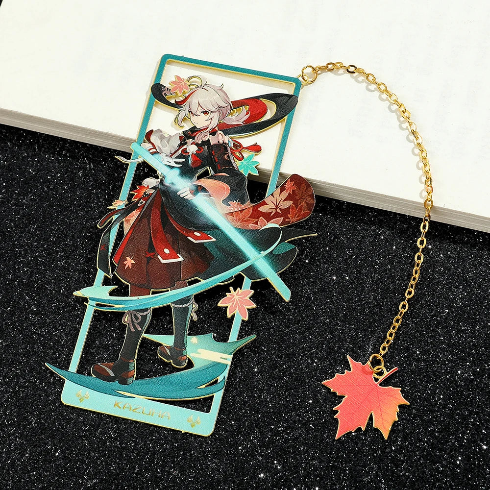 Genshin Impact Metal Bookmark