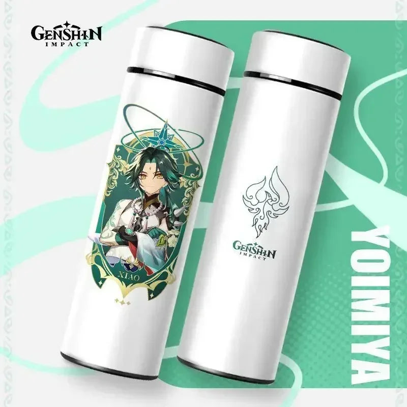 Genshin Impact Temperature Display Thermos