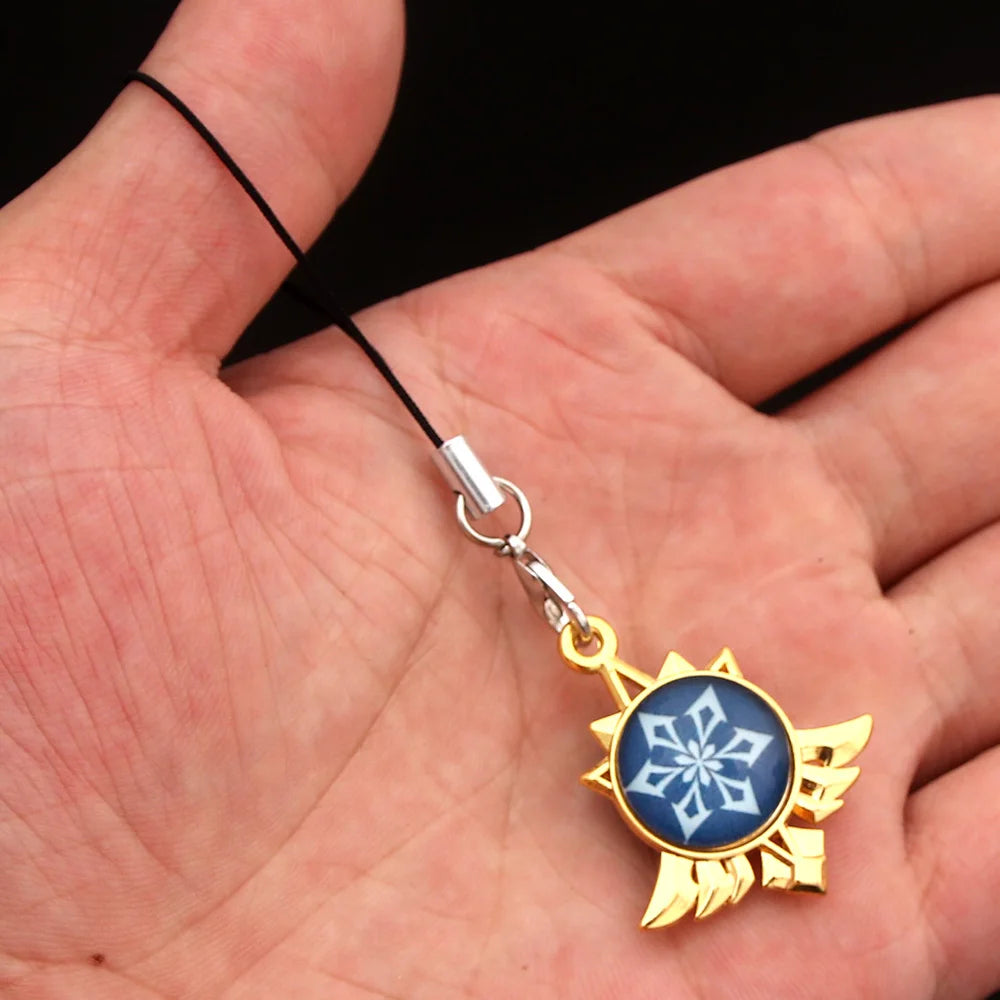 Genshin Impact Elemental Phone Charms (Glows In Dark)